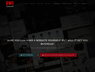 reelwebdesign.com screenshot
