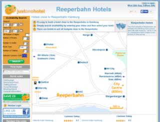 reeperbahnhotels.com screenshot