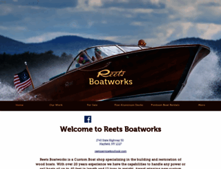 reetsboatworks.com screenshot