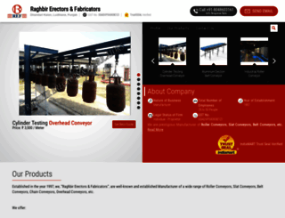 refconveyors.co.in screenshot