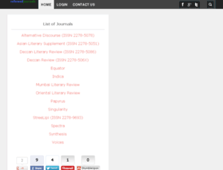 refereedjournals.com screenshot