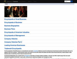 referenceforbusiness.com screenshot