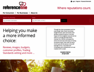 referenceline.com screenshot