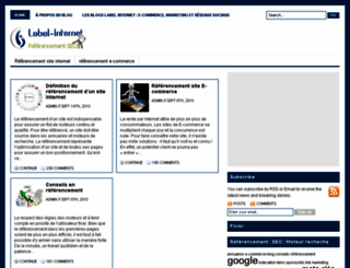 referencement-fr.label-internet.com screenshot