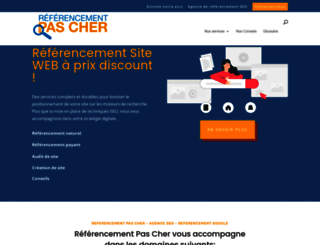 referencement-pas-cher.com screenshot