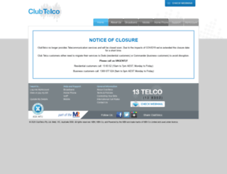 referrer.clubtelco.com screenshot