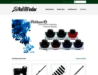 refillfinder.com screenshot