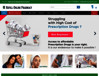 refillonlinepharmacy.com screenshot