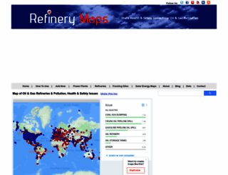refinerymaps.com screenshot