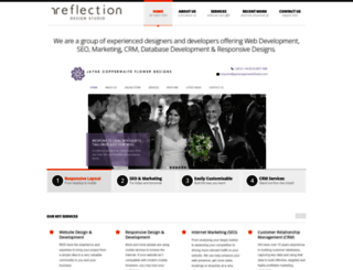 reflectiondesignstudio.co.uk screenshot