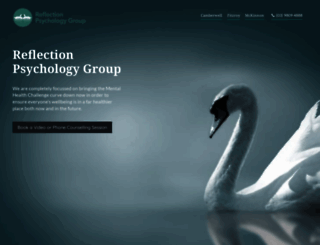 reflectionpsychology.com.au screenshot