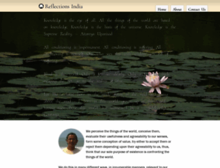 reflectionsindia.org screenshot