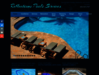 reflectionspoolservices.com screenshot