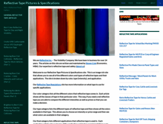 reflective-tape.com screenshot