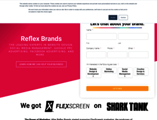 reflexbrands.com screenshot