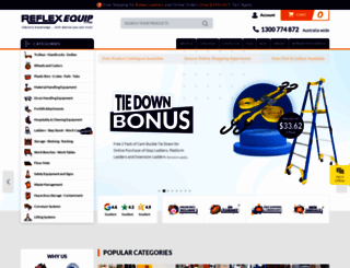 reflexequip.com.au screenshot