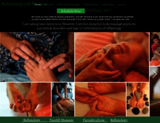 reflexologyandmassage.com screenshot