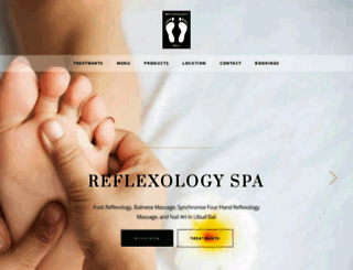 reflexologybali.com screenshot