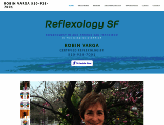 reflexologysf.com screenshot