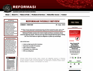 reformasi.info screenshot
