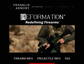 reformationfirearms.com screenshot