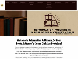 reformationpublishers.com screenshot