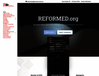 reformed.org screenshot
