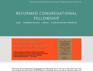 reformedcongregational.org screenshot