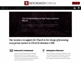 reformedforum.org screenshot