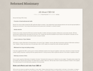 reformedmissionary.org screenshot