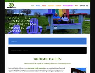 reformedplastics.co.uk screenshot
