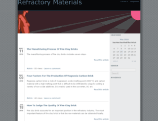 refractory.sosblogs.com screenshot