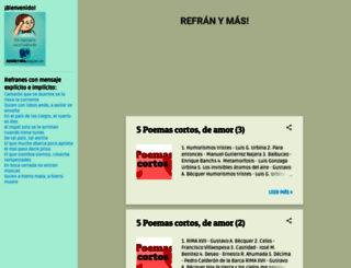 refranymas.blogspot.mx screenshot