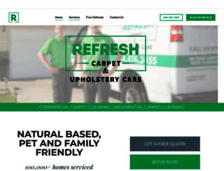 refreshcarpetclean.com screenshot
