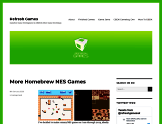 refreshgames.co.uk screenshot