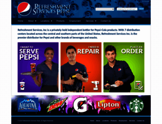 refreshmentservicespepsi.com screenshot