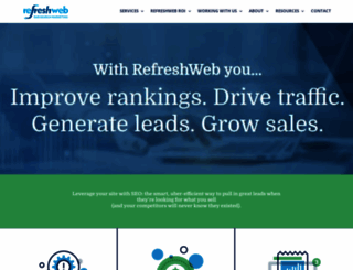 refreshweb.com screenshot