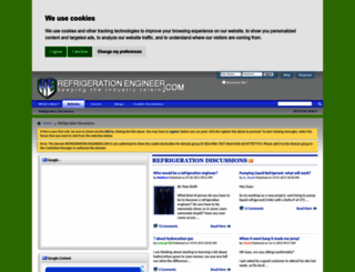 refrigeration-engineer.com screenshot