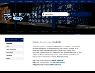 refrigeration-shop.com screenshot