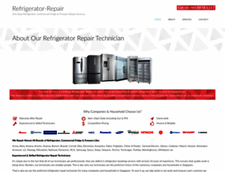 refrigerator-repair.com.sg screenshot