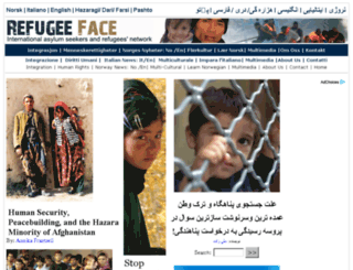 refugeeface.com screenshot