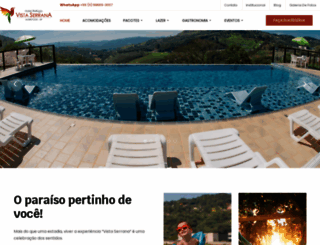 refugiovistaserrana.com.br screenshot