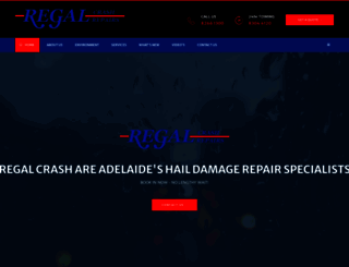 regalcrashrepairs.com.au screenshot