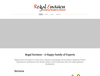 regalenvision.weebly.com screenshot