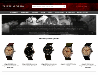 regalia-company.com screenshot