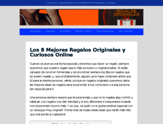 regalosoriginales24.com screenshot
