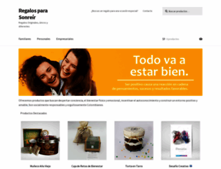 regalosparasonreir.com screenshot