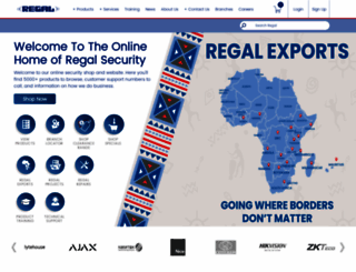 regalsecurity.co.za screenshot