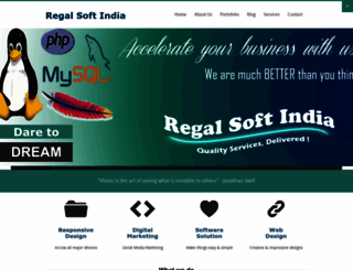 regalsoftindia.com screenshot