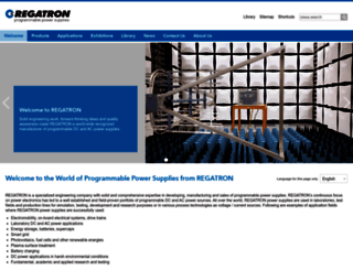 regatron.com screenshot
